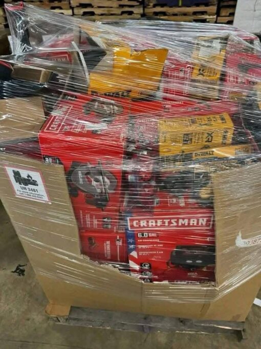 MILWAUKEE DEWALT AND RYOBI TOOL PALLET