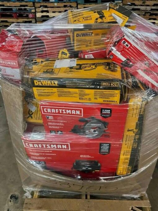 MILWAUKEE DEWALT AND RYOBI TOOL PALLET - Image 7
